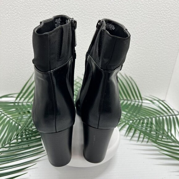 Anne Klein's Romi Women's Block Heel Ankle Bootie Size 9.5 Black - Picture 9 of 14